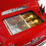 Smeg SMEG500R Fiat500 koelkast - rood