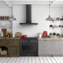 Vanwege het unieke design past de Smeg C91IEA9 perfect in zowel een klassieke, strakke en moderne keuken.