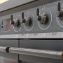 Smeg C92IPN2 inductie fornuis - mat zwart - dubbele oven