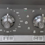 Smeg C92IPN2 inductie fornuis - mat zwart - dubbele oven