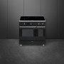 Smeg CG92IANT9 inductie fornuis met dubbele oven - antraciet