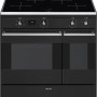 Smeg CG92IANT9 inductie fornuis met dubbele oven - antraciet