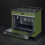 Smeg CPF9GMOGNLK gasfornuis binnenkant oven