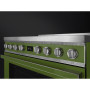 Knoppen Smeg CPF9GMOGNLK gas fornuis olijfgroen