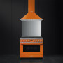 De Smeg KPF9OR is goed te combineren met het Smeg CPF9GMOR fornuis