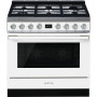 Smeg CPF9GMWHNLK gas fornuis wit 