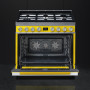 Binnenkant oven Smeg CPF9GMYWNLK gasfornuis