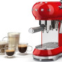 Smeg ECF01RDEU koffiemachine rood