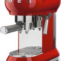 Smeg ECF01RDEU koffiemachine rood