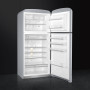 Smeg FAB50RSV koelkast zilvermetallic