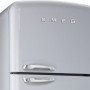 De Smeg FAB50X heeft een no frost vriesgedeelte aan de bovenzijde