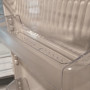De transparante deurvakken in de Smeg FC370X2PE zijn uitgevoerd van sterk kunststof