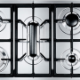 Smeg GKC95-3NLK inbouw gas kookplaat