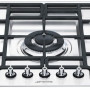 Smeg GKOC75-3NLK kookplaat - vlak opbouw