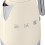 De Smeg KLF04CREU waterkoker creme beschikt over de mogelijkheid om de eindtemperatur in te stellen