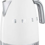 De Smeg KLF04WHEU waterkoker wit heeft een inhoud van 1,7 liter