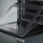 De Smeg SF122N is voorzien van meerdere glasplaten in de deur voor optimale koeling