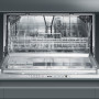 De Smeg STO905-1  horizontale inbouw vaatwasser heeft een capaciteit van 12 couverts