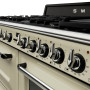 Dankzij de geforceerde mantelkoeling mag het SMEG fornuis TR4110P1 strak tussen twee keukenkasten geplaatst worden