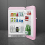 Smeg FAB10HRPK5 roze koelkast - rechtsdraaiend