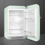 Smeg FAB10HRPG5 retro jaren 50 koelkast - watergroen
