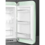 Smeg FAB10HRPG5 retro jaren 50 koelkast - watergroen