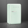 Smeg FAB10HRPG5 retro jaren 50 koelkast - watergroen
