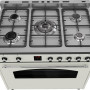 het kookgedeelte van het Belling SCR900DFT fornuis old white