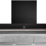 Steel AKL100 wand afzuigkap - Ascot - 100 cm. breed