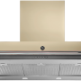 Steel AKL100 wand afzuigkap - Ascot - 100 cm. breed