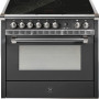 Steel A9F-5FI Ascot inductie fornuis - antraciet/nikkel