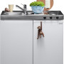 STENGEL minikeuken EASYLINE ME100 (koelkast rechts, kookplaat rechts)