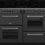 Het Stoves Stoves Richmond DX S1100Ei CB Ant antraciet inductie fornuis heeft vijf zones