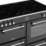 Stoves Richmond DX D1000 Ei BK inductie fornuis - 100 cm. - zwart