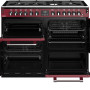 Stoves RICHMOND S1100 DF Deluxe Chili Red fornuis