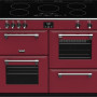 Stoves RICHMOND DX S1100 EI Chili Red inductie fornuis