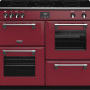 Stoves RICHMOND DX S1100 EI Chili Red inductie fornuis