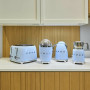 Smeg MFF11PBEU melkopschuimer - blauw