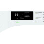 De Miele TKB 640 WP warmtepomp droger heeft een overzichtelijk bedieningspaneel met Nederlandstalig tekstpaneel en eenknopsbediening