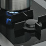 V-Zug GAS641GSAZ inbouw gas-op-glas kookplaat - 4-pti