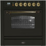 Boretti VPN74AN fornuis antraciet / messing