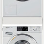 Wasmachinekast ONE PAIR wasmachine / droger zuil kast - wit