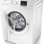 Overzichtelijk en eenvoudig bedieningspaneel op de SAMSUNG wasmachine WF70F5E2Q4W