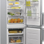De onderste deur van de Whirlpool W9 831D IX H geeft toegang tot de 3 vrieslades