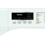 Bedieningspaneel van de Miele WKR 770 WPS: overzichtelijk, Nederlandstalig en ondersteund met een display