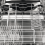 De onderkorf van de Zanussi ZDI26001XA inbouw vaatwasser is voorzien van neerklapbare steunen