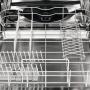De onderkorf van de Zanussi ZDT21001FA inbouw vaatwasser is voorzien van neerklapbare steunen