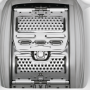 De opening van de trommel van de Zanussi ZWY61205WA wasmachine bovenlader