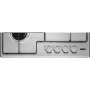Zanussi ZGH65414XS inbouw kookplaat brander