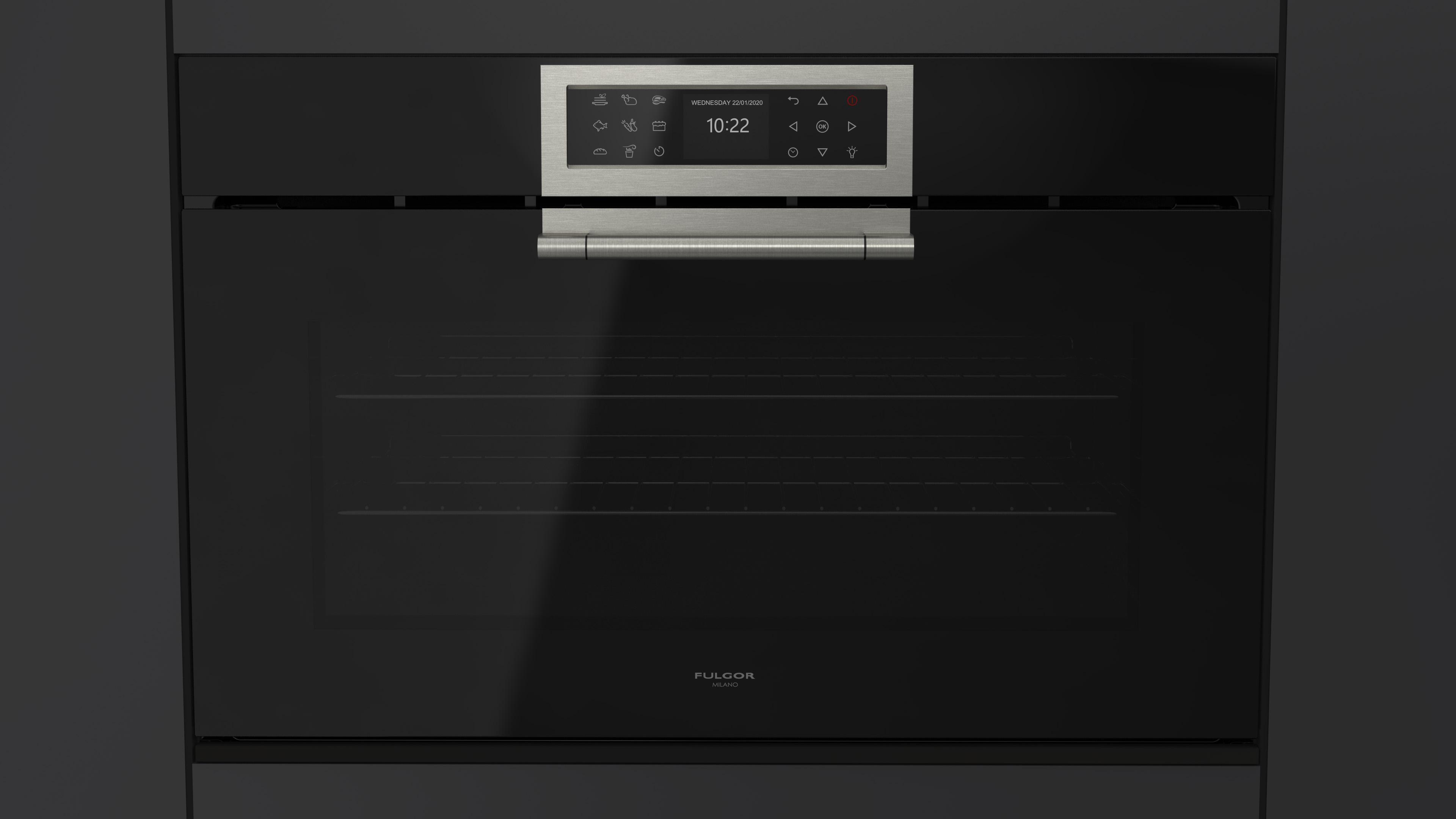 Fulgor Milano FCLO 9615 TEM 2F BK oven zwart